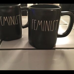 2 Rae Dunn large mugs